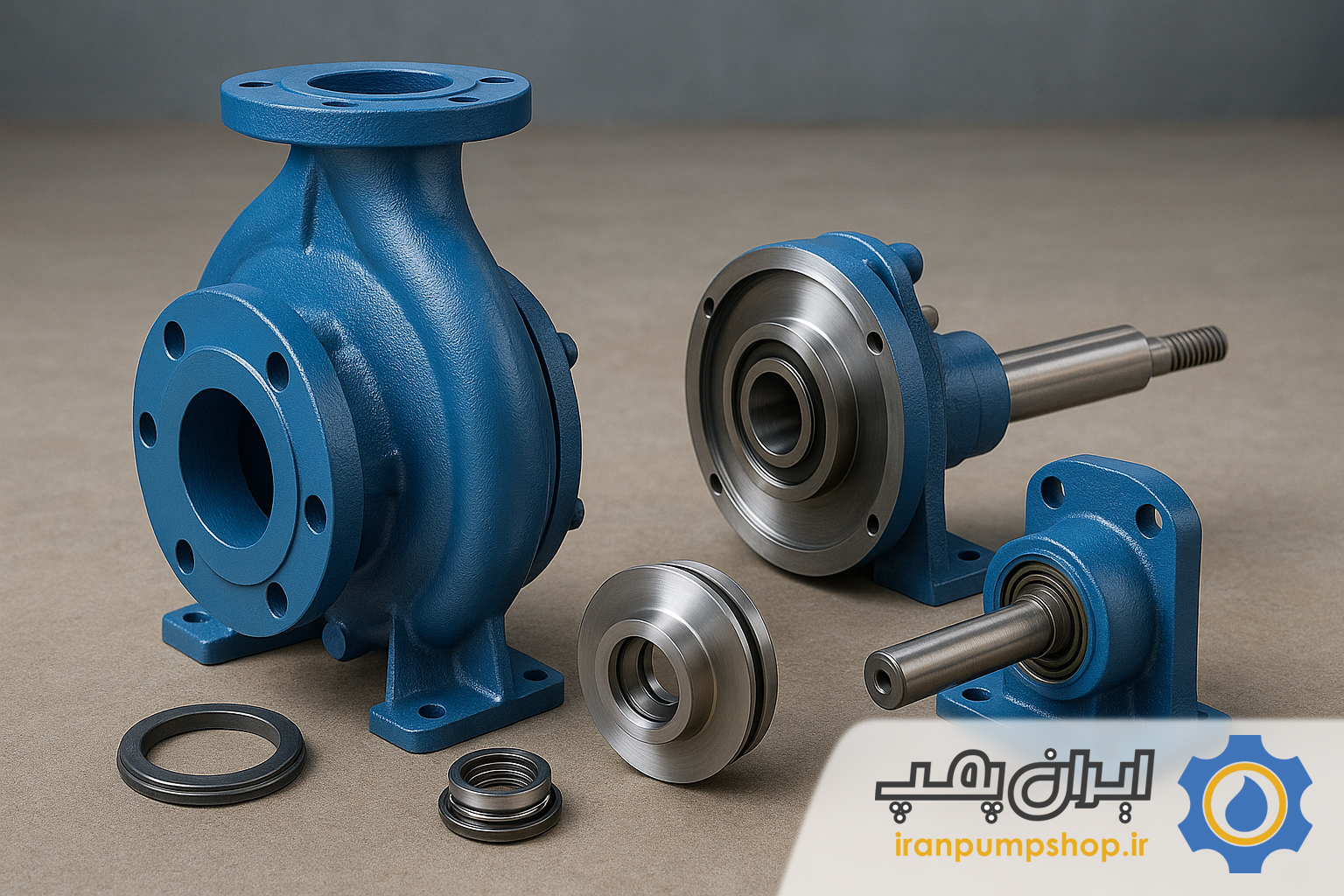 اجزای اصلی الکترو پمپ ها